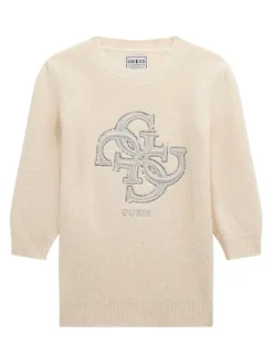 Guess Kids Sukienka codzienna 179223 Biały Classic Fit
