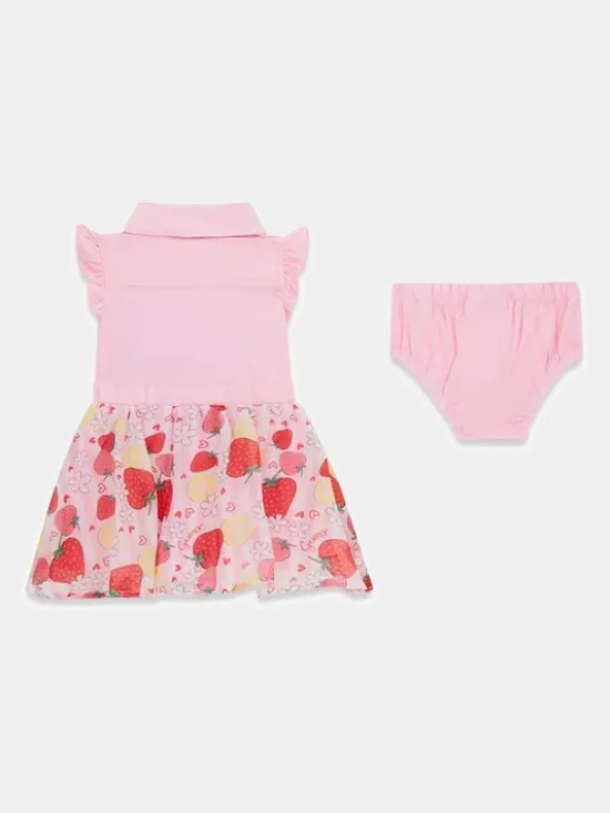Guess Kids Sukienka codzienna 181327 Kolorowy Classic Fit