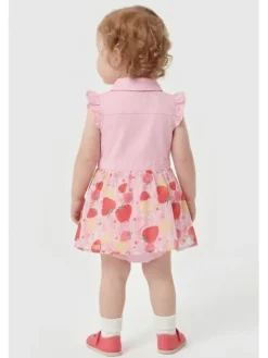 Guess Kids Sukienka codzienna 181327 Kolorowy Classic Fit