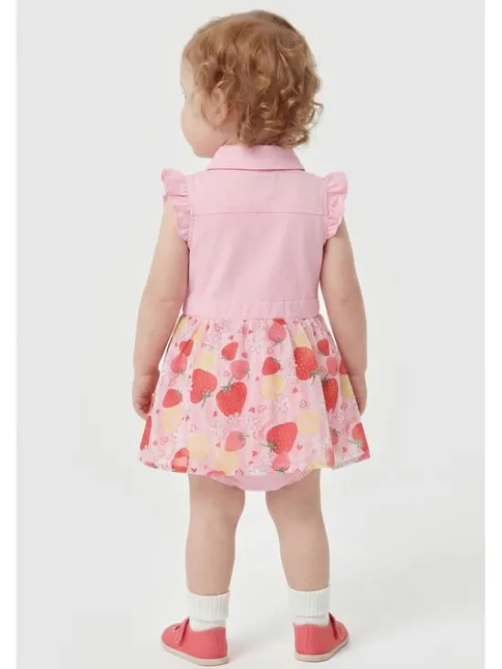 Guess Kids Sukienka codzienna 181327 Kolorowy Classic Fit