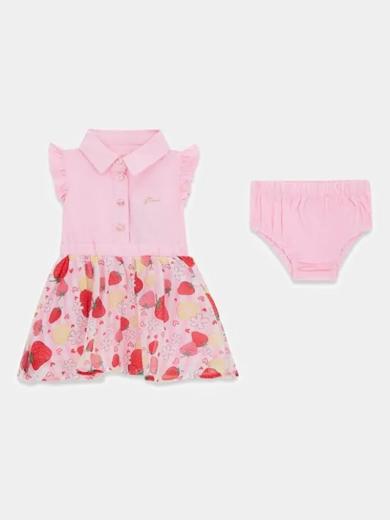 Guess Kids Sukienka codzienna 181327 Kolorowy Classic Fit