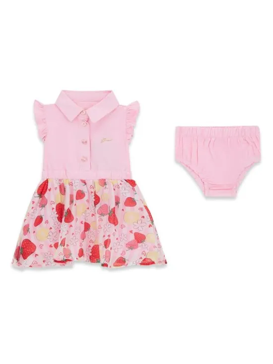 Guess Kids Sukienka codzienna 181327 Kolorowy Classic Fit