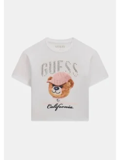 Guess Kids Tank top 184848 Biały Classic Fit