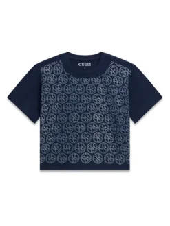 Guess Kids Tank top 183790 Niebieski Classic Fit