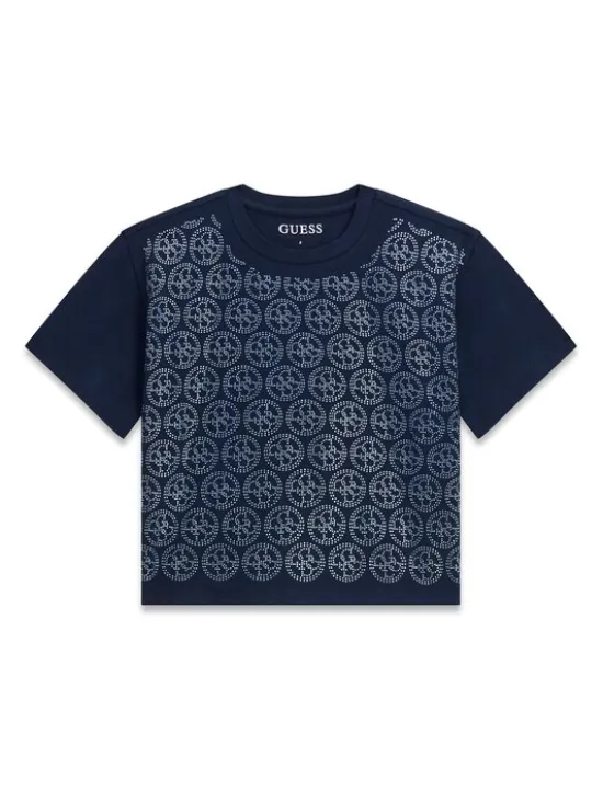 Guess Kids Tank top 183790 Niebieski Classic Fit