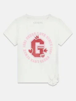 Guess Kids T-Shirt 183029 Biały Classic Fit