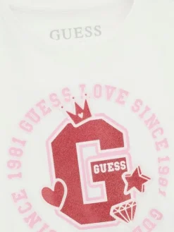 Guess Kids T-Shirt 183029 Biały Classic Fit