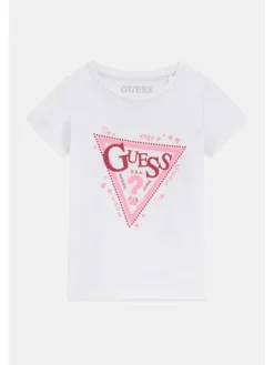 Guess Kids T-Shirt 184849 Biały Classic Fit