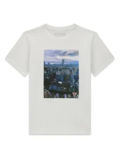 Guess Kids T-Shirt 183927 Biały Classic Fit