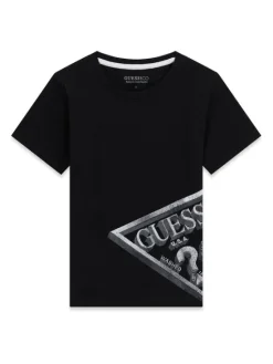 Guess Kids T-Shirt 183925 Czarny Classic Fit