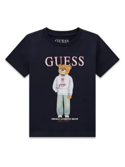 Guess Kids T-Shirt 183054 Niebieski Classic Fit