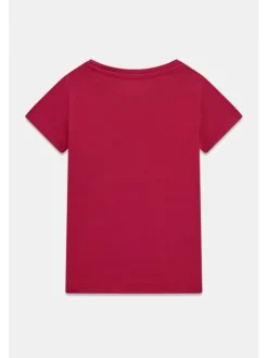 Guess Kids T-Shirt 184849 Różowy Classic Fit
