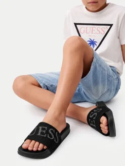 Guess Klapki CEOWB-P5010527 Czarny