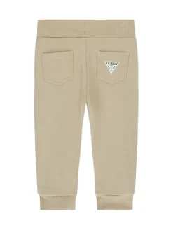 Guess Komplet bluzka i spodnie N6YG02 K4077 Beżowy Regular Fit