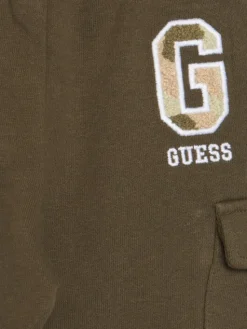 Guess Komplet bluzka i spodnie I5YG06 K8HM4 Biały Regular Fit