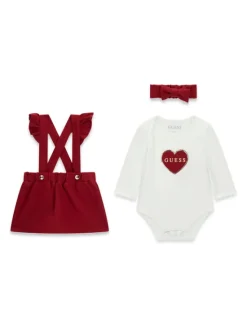 Guess Komplet body i spódnica S6BG09 K6007 Kolorowy Regular Fit