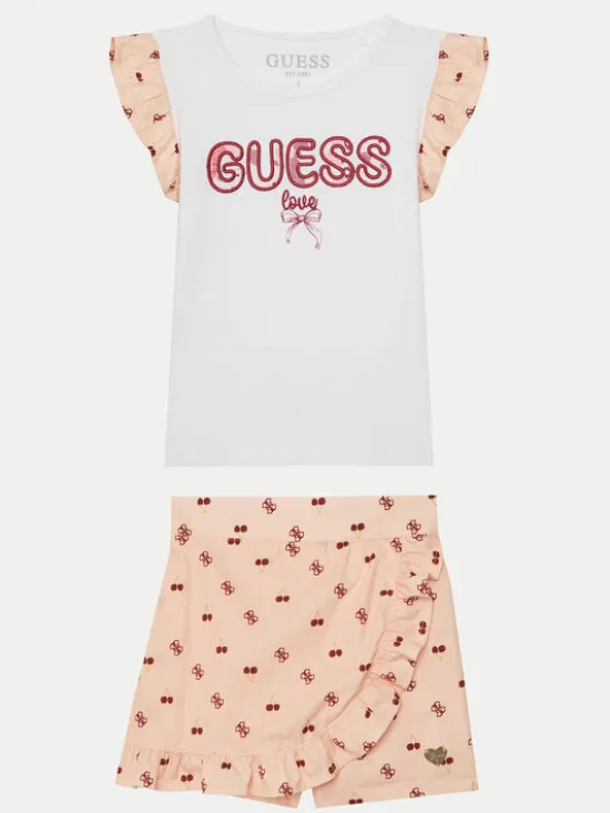 Guess Komplet dziecięcy K5GG00 K6YW4 Biały Regular Fit