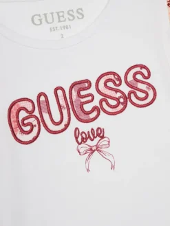 Guess Komplet dziecięcy K5GG00 K6YW4 Biały Regular Fit