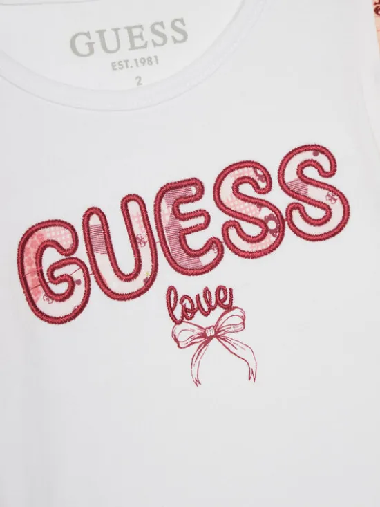 Guess Komplet dziecięcy K5GG00 K6YW4 Biały Regular Fit