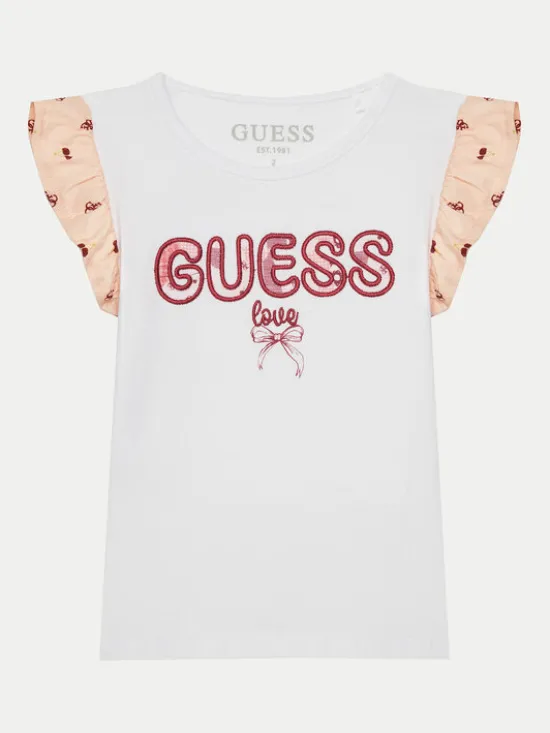 Guess Komplet dziecięcy K5GG00 K6YW4 Biały Regular Fit