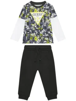 Guess Komplet dziecięcy N5YG00 K8HM4 Zielony Regular Fit