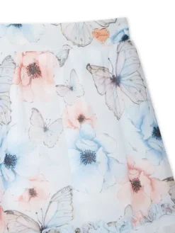 Guess Komplet t-shirt i spódniczka K6RG07 K6YW0 Biały Regular Fit