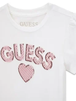 Guess Komplet t-shirt i spódniczka K6RG09 K6YW0 Kolorowy Regular Fit