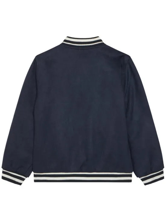 Guess Kurtka bomber L6RL01 WG970 Granatowy Regular Fit
