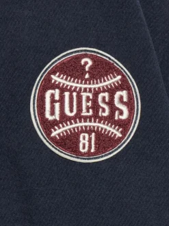 Guess Kurtka bomber L5YL06 WHE70 Granatowy Regular Fit