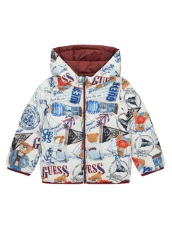 Guess Kurtka przejściowa N6RL00 WCFM2 Kolorowy Classic Fit