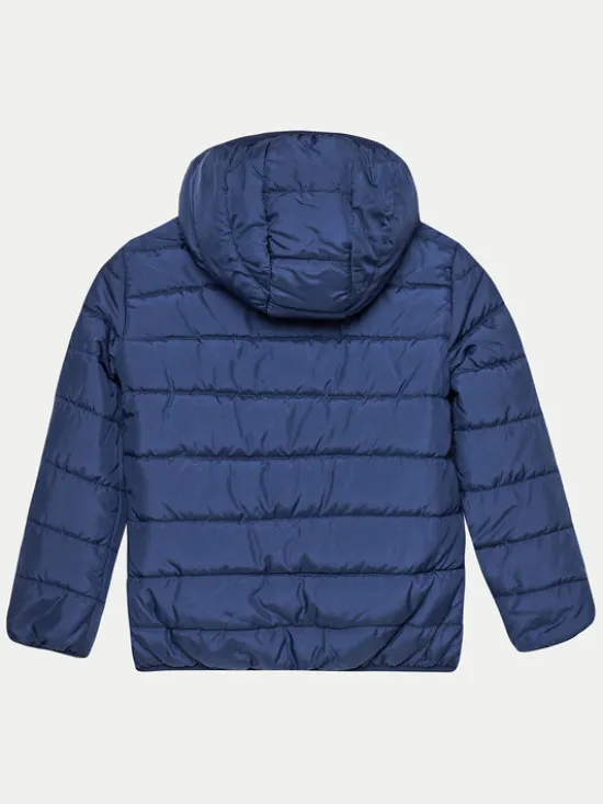 Guess Kurtka puchowa H4BJ10 WCFM0 Niebieski Regular Fit