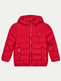 Guess Kurtka puchowa H4BT03 WCFM0 Czerwony Regular Fit