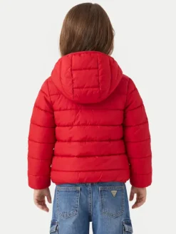 Guess Kurtka puchowa H4BT03 WCFM0 Czerwony Regular Fit