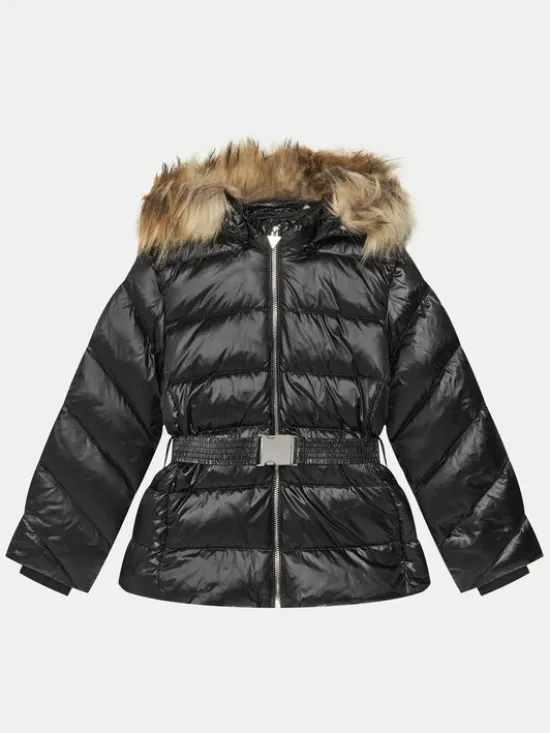 Guess Kurtka puchowa J4BL01 WGL50 Czarny Regular Fit