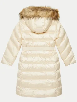 Guess Kurtka zimowa J4BL18 WGL50 Écru Regular Fit