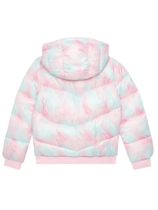 Guess Kurtka zimowa J5YL02 WEGY0 Różowy Regular Fit