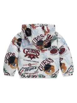 Guess Kurtka zimowa N6YL03 W2661 Kolorowy Regular Fit