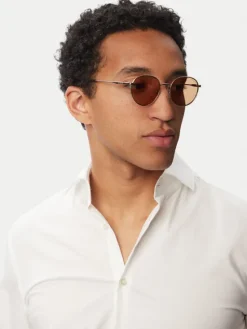 Guess Okulary przeciwsłoneczne GU00237 Złoty