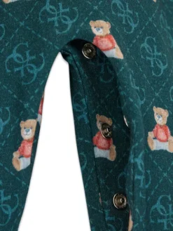 Guess Śpiochy P6BG01 K5978 Zielony ciemny