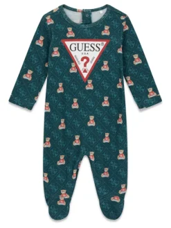Guess Śpiochy P6BG01 K5978 Zielony ciemny