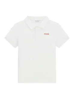 Guess Polo L6YP04 K3999 Biały Regular Fit