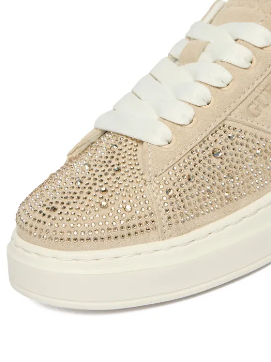 Guess Sneakersy EO-25KC1006 Beżowy
