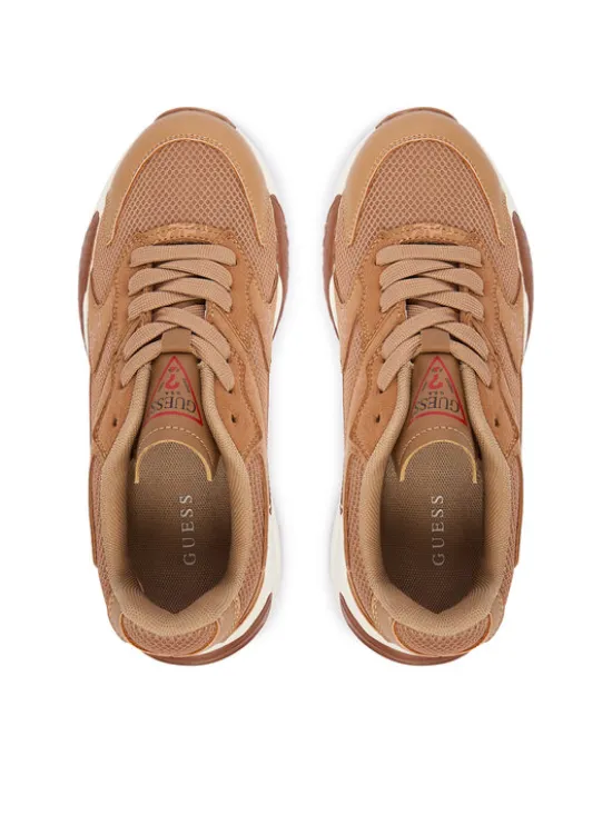 Guess Sneakersy J5BZ49 L0870 Brązowy