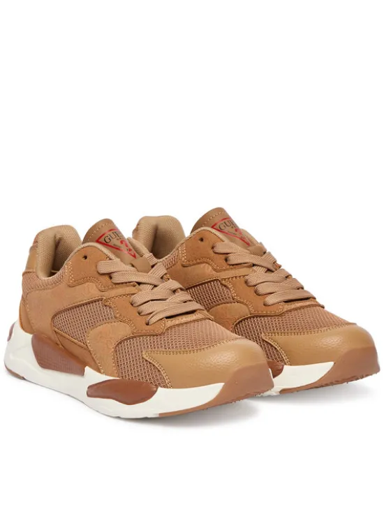 Guess Sneakersy J5BZ49 L0870 Brązowy