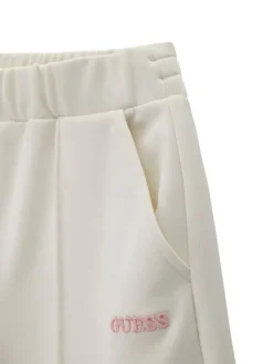 Guess Spodnie dresowe J6BB16 K7269 Kremowy Wide Leg