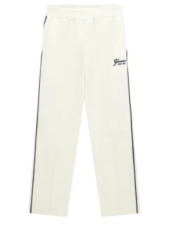 Guess Spodnie dresowe J6YB12 K3932 Kremowy Regular Fit