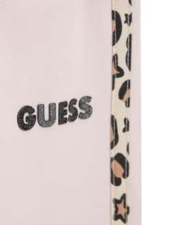 Guess Spodnie dresowe K6BB03 K5886 Różowy jasny Regular Fit