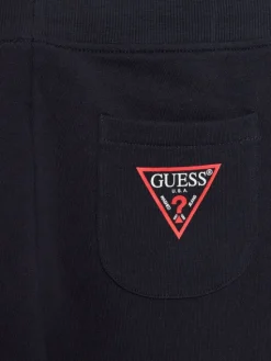 Guess Spodnie dresowe L93Q24 KAUG0 Granatowy Relaxed Fit