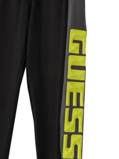 Guess Spodnie dresowe L6RB01 KA6R4 Czarny Regular Fit