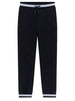 Guess Spodnie dresowe L6RB05 KAZQ2 Granatowy Regular Fit